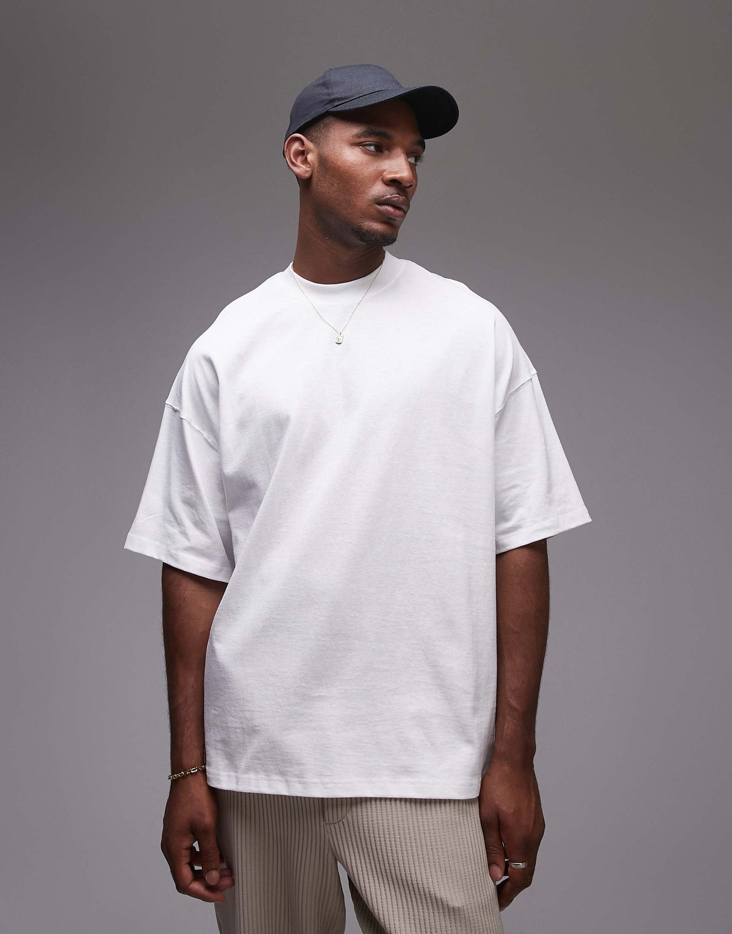 MONARCH PREMIUM HEAVYWEIGHT OVERSIZED T-SHIRT 300GSM | CRISP WHITE